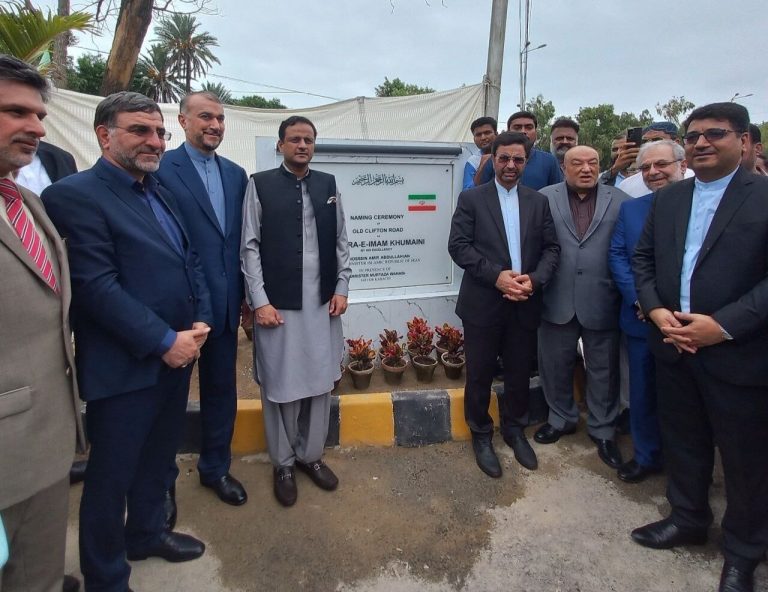 رونمایی از خیابانی به نام امام خمینی (ره) در کراچی پاکستان – خط و نقد | اخبار ایران و جهان