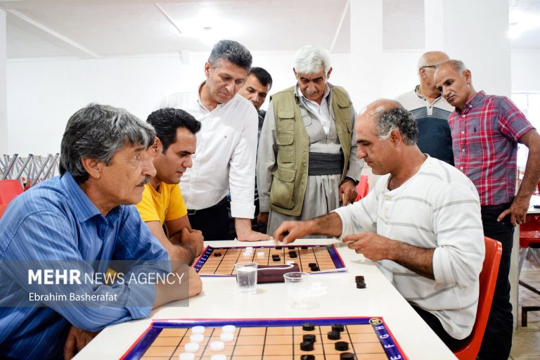 اولین مسابقات بازی «دامه»