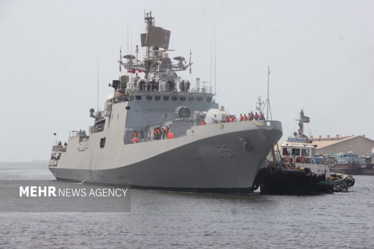 ناو نیروی دریایی هندوستان در بندرعباس پهلو گرفت – خط و نقد | اخبار ایران و جهان