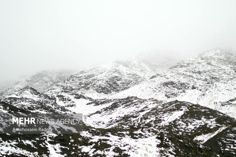 بارش ۱۰ سانتی متری برف در شهر کلیبر
